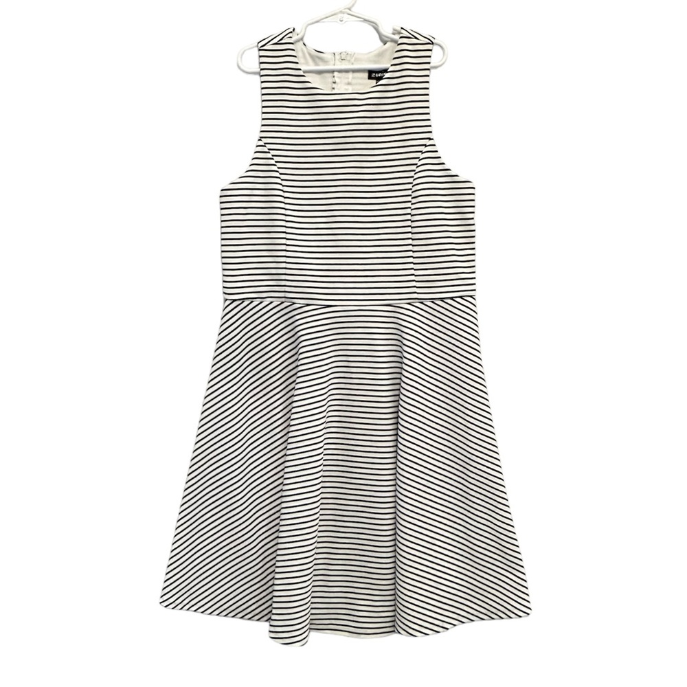 NWT Zunie Nordstorm Big Girls Dress Sleeveless A-line Stripes size 16